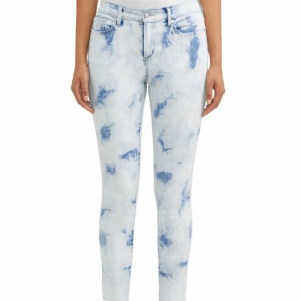 Acid Wash Skinny Jeans